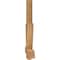 Ekena Millwork Kennewick Timber Gable Bracket, Western Red Cedar, 84"W x 31"H x 3 1/2"D x 3 1/2"F, 9/12 Pitch GBW084X31X0404KEN00SWR - alternate 3